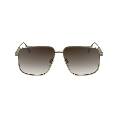 Victoria Beckham Gold Metal Sunglasses