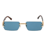 Dsquared² Gold Metal Sunglasses