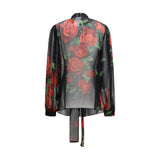 Dolce & Gabbana Black Silk Blouse