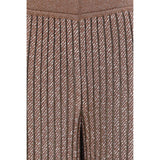 Missoni Brown Viscose Casual Pants