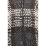 Brunello Cucinelli Gray Mohair Cardigan
