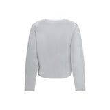 Ganni White Cotton Pattern Shirt