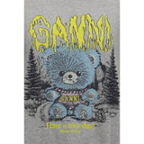 Ganni Gray Cotton Sweatshirt