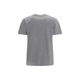 Ganni Gray Cotton T-Shirt