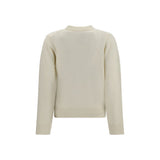 Ganni Beige Wool Oves Aries Sweatshirt