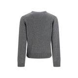 Ganni Gray Wool Oves Aries Sweatshirt