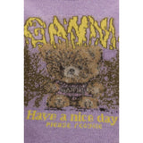 Ganni Gray Alpaca Vicugna Pacos Sleeveles Sweater