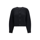 Loulou De Saison Black Wool Oves Aries Cardigan