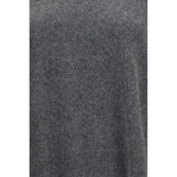 Loulou De Saison Gray Wool Oves Aries Sweatshirt