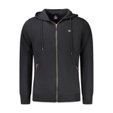 Norway 1963 Black Cotton Men's Hooded Sweatshirt