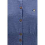 Vivienne Westwood Blue Silk Cardigan