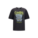 Ganni Gray Cotton Sweatshirt