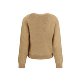 Ganni Beige Polyamide Sweatshirt