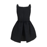 Vivienne Westwood Black Cotton Casual Dress