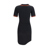 Vivienne Westwood Black Cotton Casual Dress