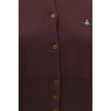 Vivienne Westwood Purple Silk Cardigan