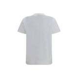 Ganni White Cotton T-Shirt