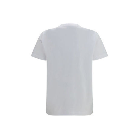 Ganni White Cotton T-Shirt