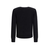 Ganni Black Wool Oves Aries Sweatshirt