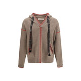 Baziszt Brown Cashmere Sweatshirt