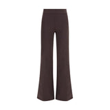 Avenue Montaigne Brown Polyamide Casual Pants