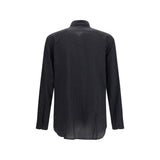 Tom Ford Black Silk Pattern Shirt