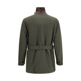 Brunello Cucinelli Bicolor Cotton Full-Length Jacket