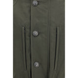 Brunello Cucinelli Bicolor Cotton Full-Length Jacket