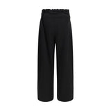 Magliano Black Cotton Casual Pants