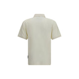 Palm Angels Beige Cotton Polo Shirt