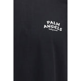 Palm Angels Black Cotton T-Shirt