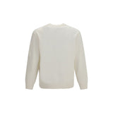 C.P. Company White Wool Oves Aries Sweatshirt