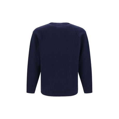 C.P. Company Blue Wool Oves Aries Sweatshirt