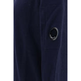 C.P. Company Blue Wool Oves Aries Sweatshirt
