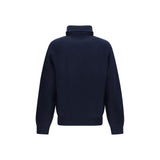 Prada Blue Wool Oves Aries Polo Shirt
