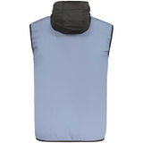 Norway 1963 Azzurro Poliestere Mens Vest
