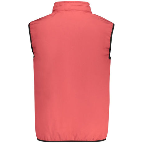 Norway 1963 Rosso Polyester Men's Vest