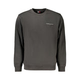 Tommy Hilfiger Black Cotton Men Sweatshirt