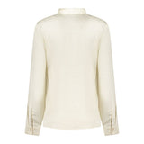 Guess Jeans White Polyester Dress Shirt