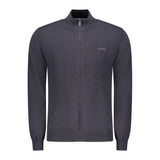 Guess Jeans Blue Wool Cardigan