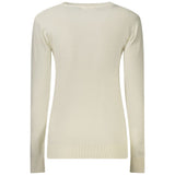 Guess Jeans White Viscose Sweatshirt