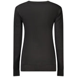 Guess Jeans Black Viscose Sweatshirt