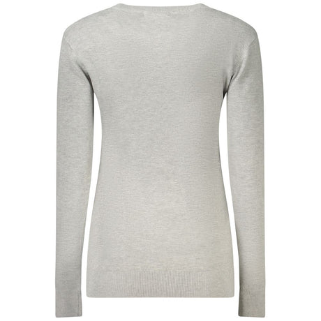 Guess Jeans Gray Viscose Sweatshirt
