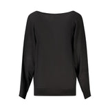 Guess Jeans Black Viscose Sweatshirt