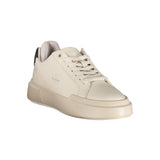 Calvin Klein White Polyester Athletic Sneakers