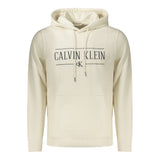 Calvin Klein White Cotton Men's Sweatshirt