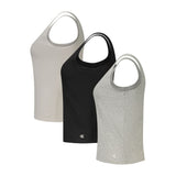 Calvin Klein Black Cotton Tank Tops