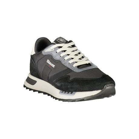 Blauer Nero Poliuretano Uomo Sneaker