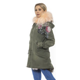 Mr&Mrs Italy Green Cotton Women Jacket