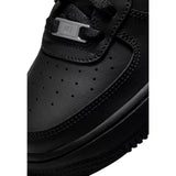 Nike Black Leather Low Top Sneakers